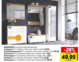 SCONTO Garderobe Angebot