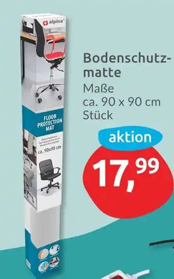 Budni Alpina bodenschutzmatte Angebot