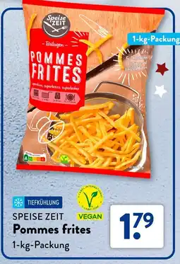 Aldi Süd SPEISE ZEIT Pommes frites Angebot