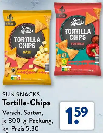 Aldi Süd SUN SNACKS Tortilla-Chips Angebot