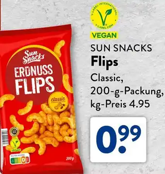 Aldi Süd SUN SNACKS Flips Angebot