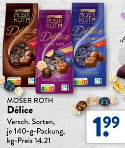 Aldi Süd MOSER ROTH Délice Angebot