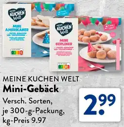 Aldi Süd MEINE KUCHEN WELT Mini-Gebäck Angebot