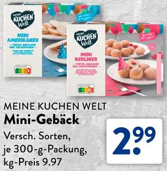 Aldi Süd MEINE KUCHEN WELT Mini-Gebäck Angebot