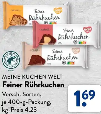 Aldi Süd MEINE KUCHEN WELT Feiner Rührkuchen Angebot