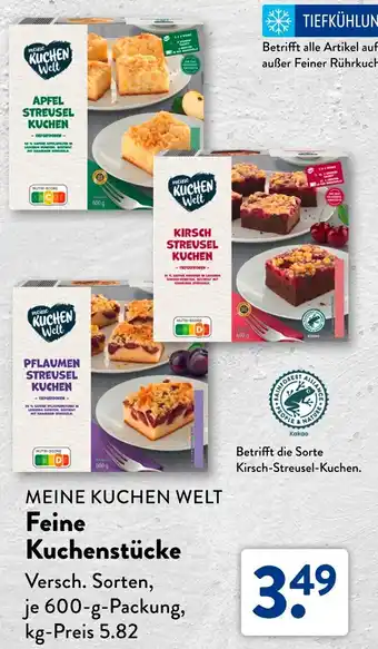 Aldi Süd MEINE KUCHEN WELT Feine Kuchenstücke Angebot