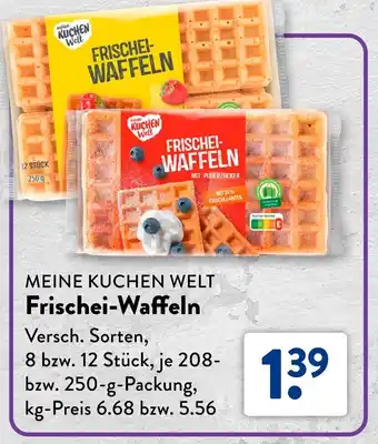 Aldi Süd MEINE KUCHEN WELT Frischei-Waffeln Angebot