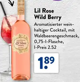 Aldi Süd Lil Rose Wild Berry Angebot