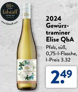 Aldi Süd 2024 Gewürztraminer Elise QbA Angebot