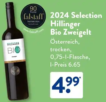 Aldi Süd 2024 Selection Hillinger Bio Zweigelt Angebot