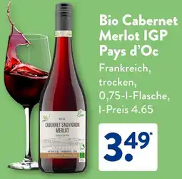 Aldi Süd Bio Cabernet Merlot IGP Pays d'Oc Angebot