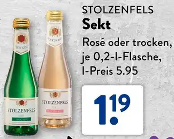 Aldi Süd STOLZENFELS Sekt Angebot