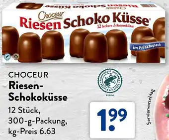 Aldi Süd CHOCEUR Riesen Schokoküsse Angebot