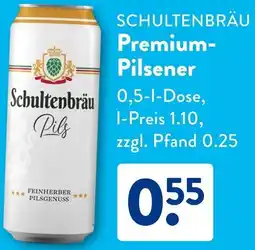 Aldi Süd SCHULTENBRÄU Premium Pilsener Angebot