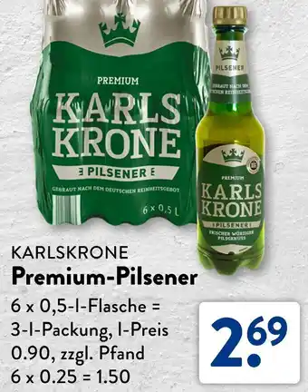 Aldi Süd KARLSKRONE Premium-Pilsener Angebot