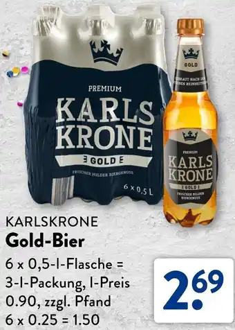 Aldi Süd KARLSKRONE Gold-Bier Angebot