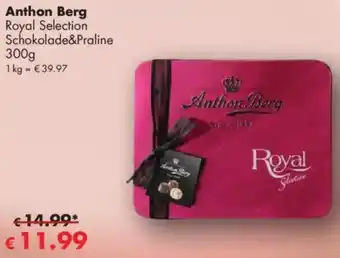 Travel Free Anthon Berg Royal Selection Schokolade&Praline Angebot