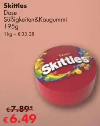 Travel Free Skittles Dose Süßigkeiten&Kaugummi Angebot