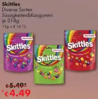 Travel Free Skittles Diverse Sorten Angebot