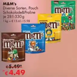 Travel Free M&M's Diverse Sorten Angebot