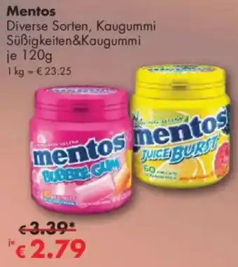 Travel Free Mentos Angebot