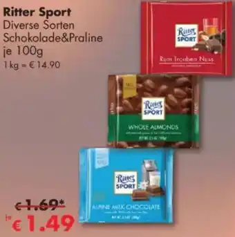 Travel Free Ritter Sport Angebot