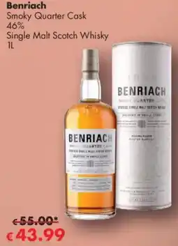 Travel Free Benriach Smoky Quarter Cask Angebot