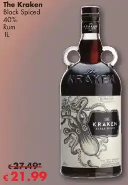 Travel Free The Kraken Black Spiced Rum Angebot