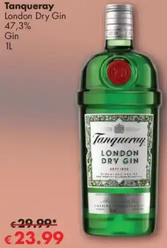 Travel Free Tanqueray London Dry Gin Angebot