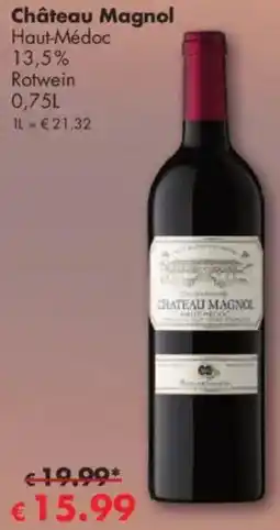 Travel Free Château Magnol Haut-Médoc Angebot