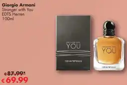 Travel Free Giorgio Armani Stronger with You EDTS Herren Angebot