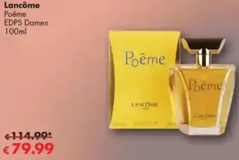 Travel Free Lancôme Poême EDPS Damen Angebot