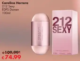 Travel Free Carolina Herrera 212 Sexy EDPS Damen Angebot