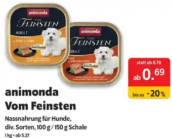 Das Futterhaus animonda Vom Feinsten Angebot