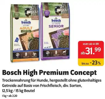 Das Futterhaus Bosch High Premium Concept Angebot