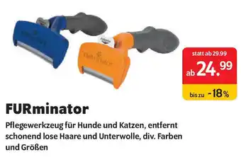 Das Futterhaus FURminator Angebot