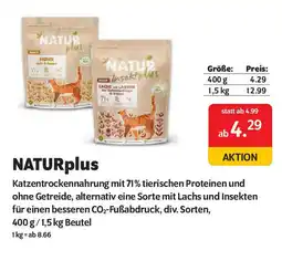 Das Futterhaus NATURplus Katzentrockennahrung Angebot