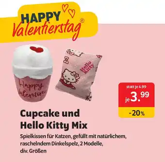 Das Futterhaus Cupcake und Hello Kitty Mix Angebot