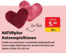 Das Futterhaus NATURplus Katzenspielkissen Angebot