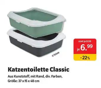 Das Futterhaus Katzentoilette Classic Angebot