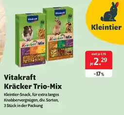 Das Futterhaus Vitakraft Kräcker Trio-Mix Angebot