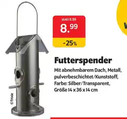 Das Futterhaus Futterspender Angebot