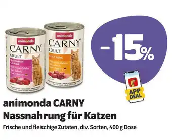 Das Futterhaus animonda CARNY Nassnahrung für Katzen Angebot