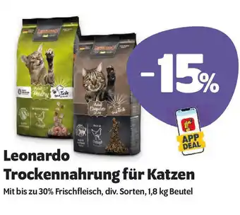 Das Futterhaus Leonardo Trockennahrung für Katzen Angebot