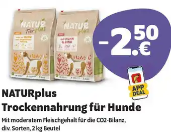 Das Futterhaus NATURplus Trockennahrung für Hunde Angebot