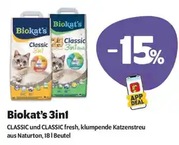 Das Futterhaus Biokat's 3in1 Angebot