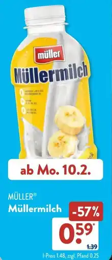 Aldi Süd Müllermilch MÜLLER Angebot