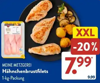 Aldi Süd MEINE METZGEREI Hähnchenbrustfilets Angebot