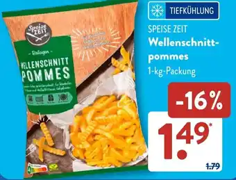 Aldi Süd SPEISE ZEIT Wellenschnitt- pommes Angebot