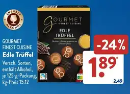 Aldi Süd GOURMET FINEST CUISINE Edle Trüffel Angebot